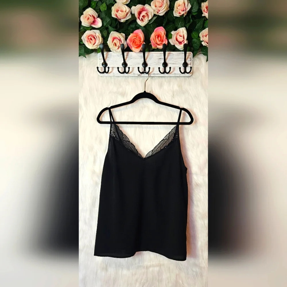 Shein Curve Classic Lace Front Camisole